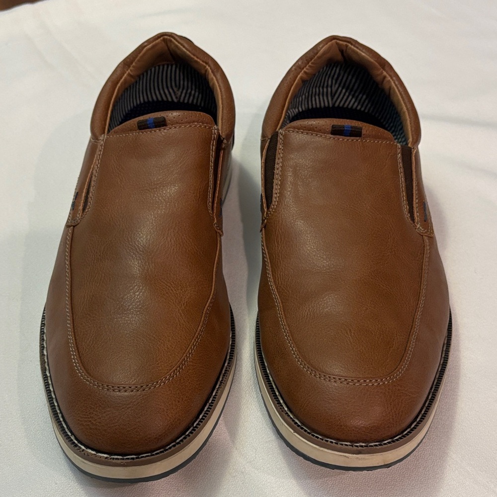Nunn Bush Cognac Men’s Slip-On Loafers Size 9